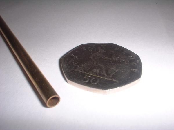 8128 KS Metals Round Brass Tube