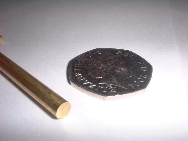 8166 KS Metals Solid Brass Rod