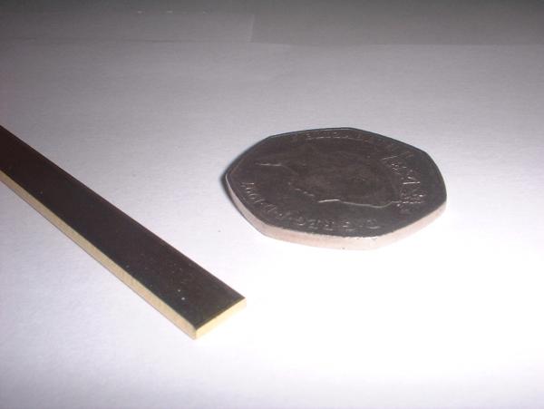 8245 KS Metals Brass Strip 0.064in x 0.25in x 12in was 245
