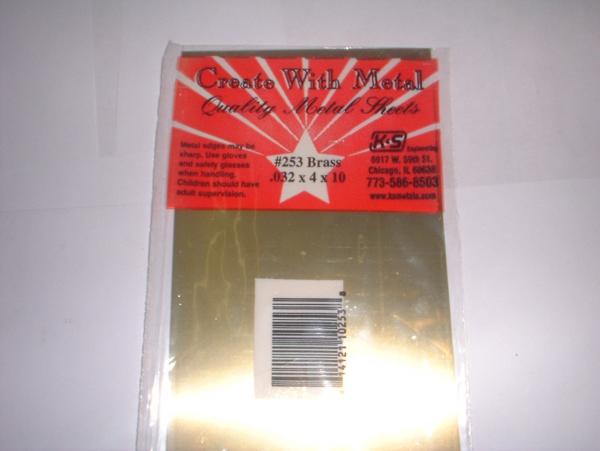 253 KS Metals Brass Sheet