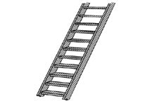 STAS-2 Plastruct Styrene Stair Pack of 2