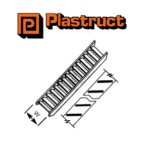 STAS-4 Plastruct Styrene Stair Pack of 2