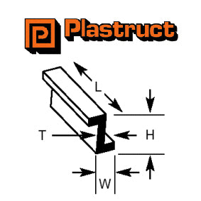 ZFS-3 Plastruct Z Bar
