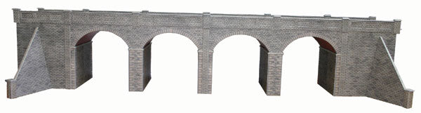 PO241 Metcalfe OO Gauge Twin Track Stone Viaduct Kit