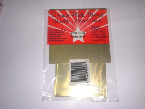 258 KS Metals Assorted Brass Sheet
