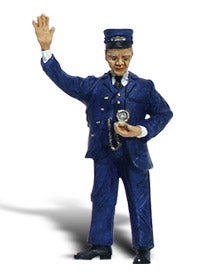 A2528 Woodland Scenics Clyde the Conductor with Watch