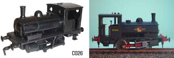 C026 Dapol 0-4-0 BR Pug kit