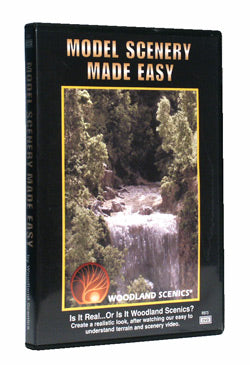 R973 Woodland Scenics Model Scenery Made Easy DVD