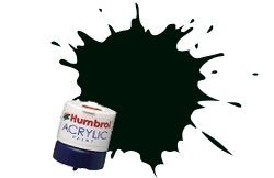 AB0091 Humbrol Number 91 14 ml tinlet acrylic black green