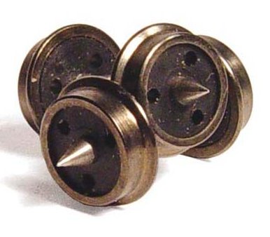379-410 Graham Farish Wagon Wheels 3 Hole Disc