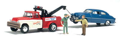 AS5524 Woodland Scenics Wayne Reckers Tow Service Autoscene