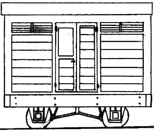 DM03A Dundas Freelance 4 Wheel Brake Van Kit