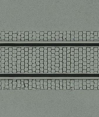 34125 Kibri Cobblestone Street with railway