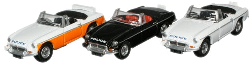 76SET11 Oxford Diecast MGB Roadster set of 3