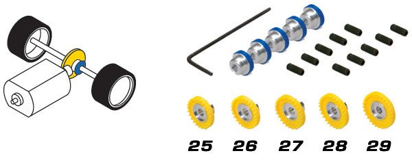C8404 Scalextric Sport Contrate Gears