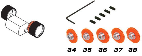 C8405 Scalextric Sport Spur Gears