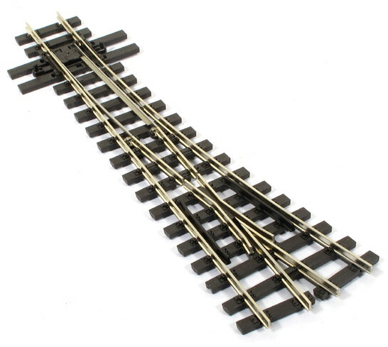 SLE496 Peco Left Hand Electrofrog Turnout Code 80 Rails