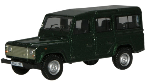 76DEF001 Oxford Diecast Green Land Rover Defender