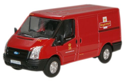 76FT002 Oxford Diecast New Style Ford Transit Van - Royal Mail