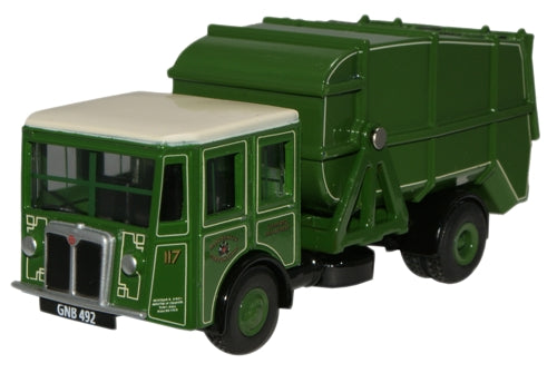 76SD003 Oxford Diecast Shelvoke And Drewry Dustcart Manchester
