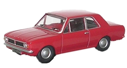 76COR2003 Oxford Diecast Ford Cortina MK2 Red