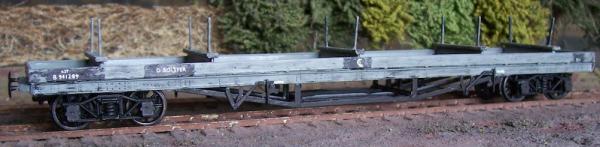C99 Cambrian BR Bogie Bolster D Wagon kit