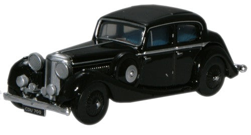 76JSS002 Oxford Diecast Jaguar SS 2.5 Saloon Black.