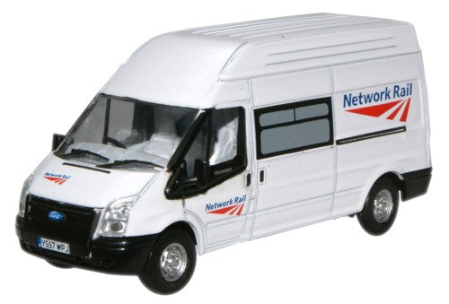 76FT005 Oxford Diecast Ford Transit Van - Network Rail