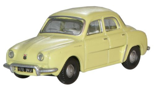 76RD002 Oxford Diecast Renault Dauphine - Yellow