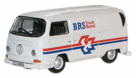 76VW018 Oxford Diecast VW Window Van in BRS Rental