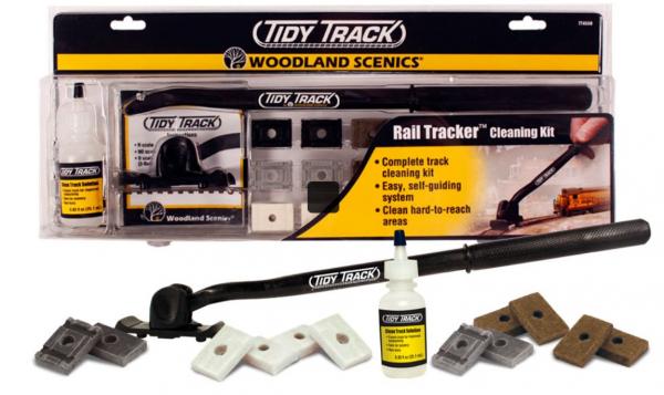 TT4550 Woodland Scenics Tidy Track Rail Tracker Cleaning Kit