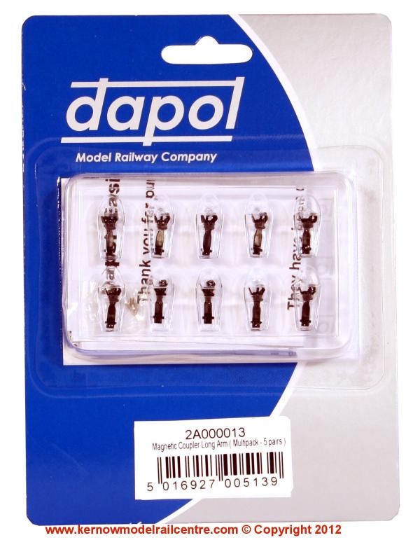 2A-000-013 Dapol Magnetic Coupler Long Arm - 5 Pairs