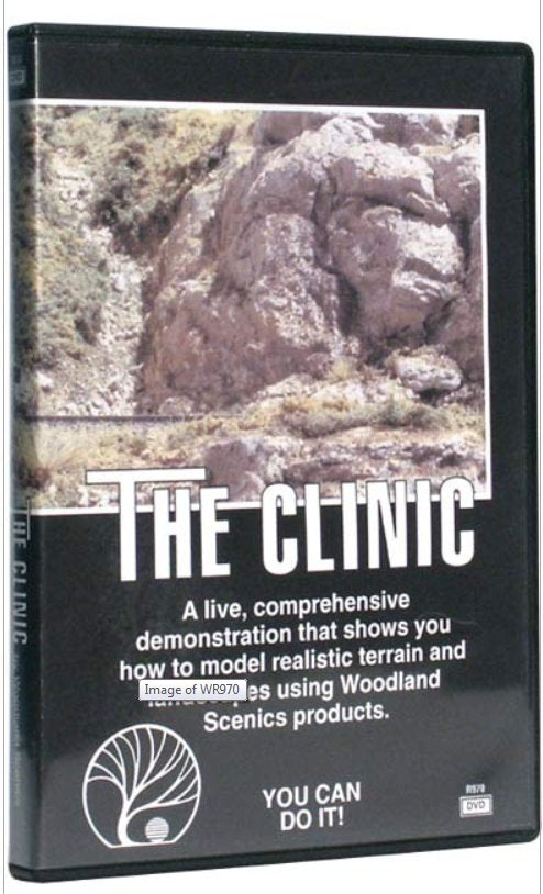 R970 Woodland Scenics DVD - The Clinic