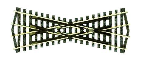 SL393 Peco Streamline Short Crossing Insulfrog Frog Angle 25deg