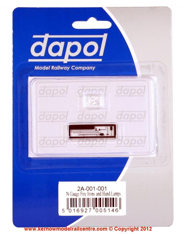 2A-001-001 Dapol Fire Irons and Hand Lamps