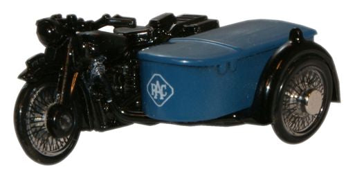 76BSA002 Oxford Diecast BSA Motorcycle and Sidecar in RAC livery