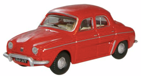 76RD004 Oxford Diecast Renault Dauphine in Red livery