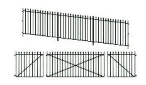 LK742 Peco O Gauge GWR Spear Fencing Ramp Panels