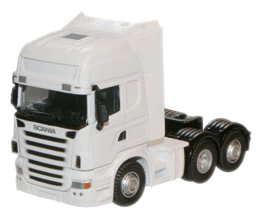 76WHSCACAB Oxford Diecast Scania Cab in White livery.