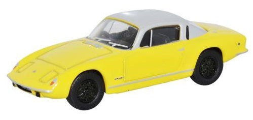 76LE001 Oxford Diecast Lotus Elan Plus2 Yellow/Silver