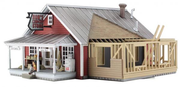 BR5031 Woodland Scenics Country Store Expansion Built and Ready