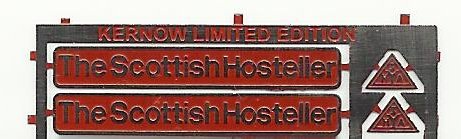 37420 Shawplan Nameplates - The Scottish Hosteller for 37 420