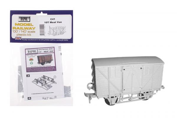 C041 Dapol 10 Ton Ventilated Meat Van Kit