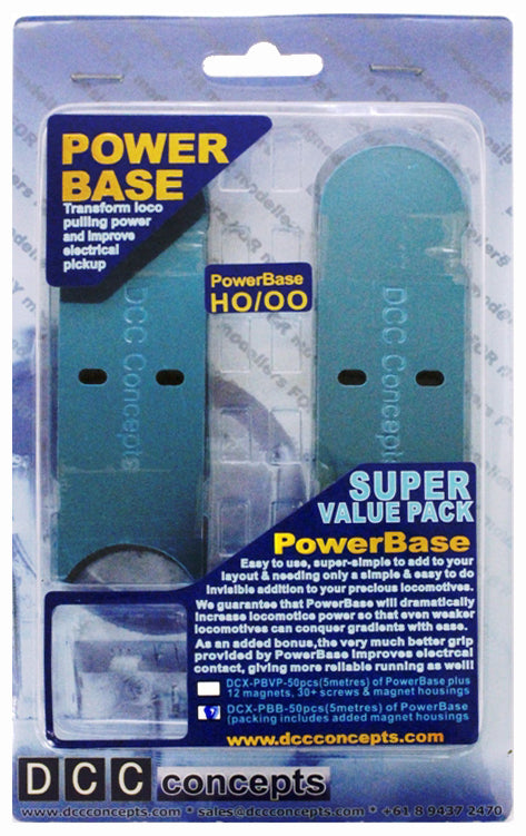 DCX-PBkit DCC Concepts POWERBASE OO/HO Starter Kit