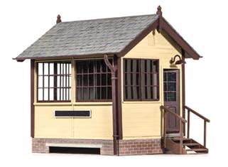 LK709 Peco O Gauge Ground Level Signal Box Kit