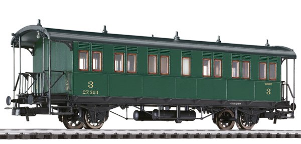 L334009 Liliput Passenger Coach 3rd Class Ci 27.324 SNCB