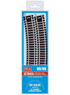 ST2035 Peco 4th radius Standard Curves Contains ST-235 X 8