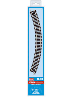 ST2021 Peco 1st radius Double Curves - Contains ST-221 X 4