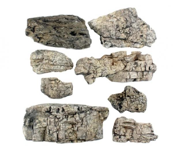 C1137 Woodland Scenics Faceted Ready Rocks