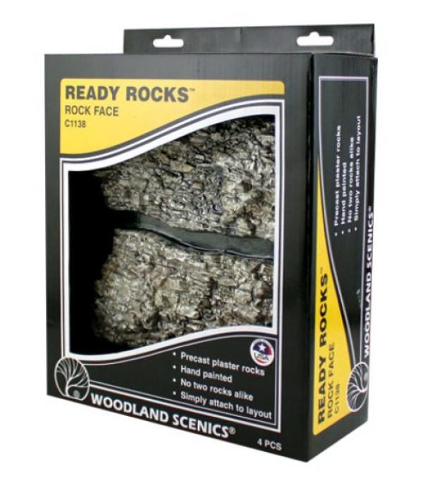 C1138 Woodland Scenics Rock Face Ready Rocks